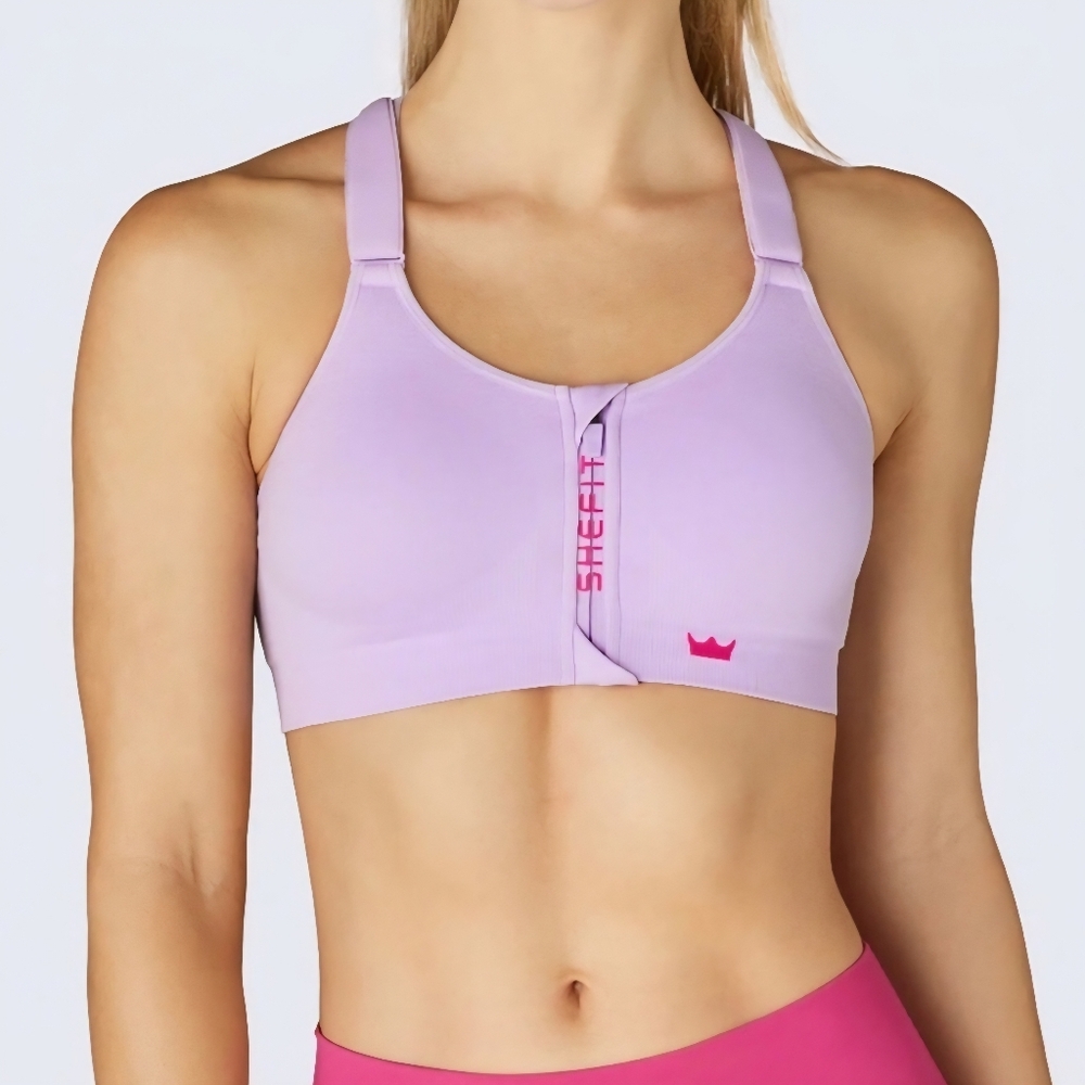 Shefit Sports Bra- Lilac 1Luxe